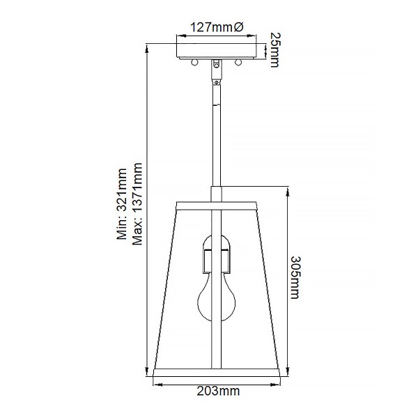 HARROW polished nickel FE-HARROW-P-S Feiss