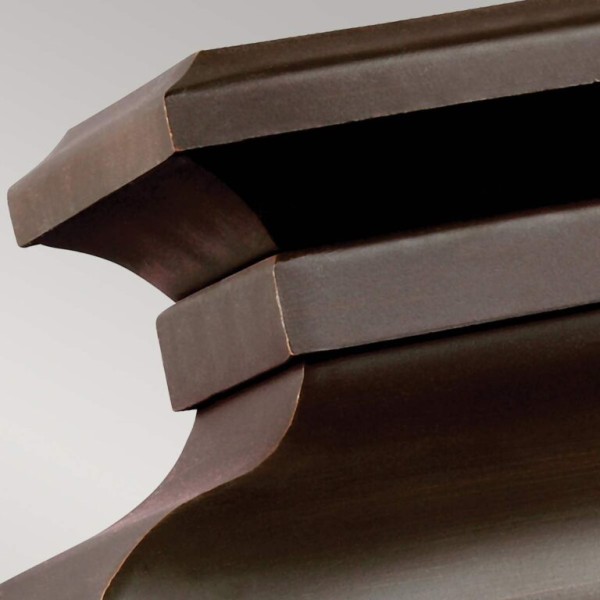 PEDIMENT dark aged copper FE-PEDIMENT-S Feiss