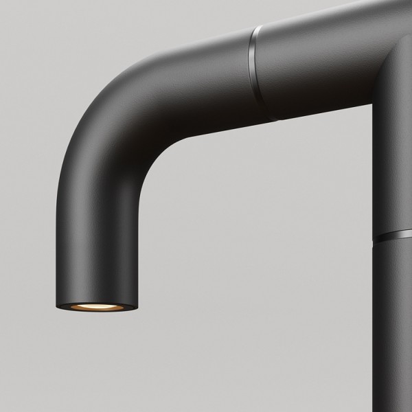 SLEEK graphite O477FL-L4GF3K Maytoni