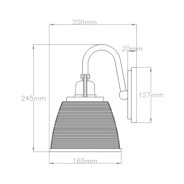 DUBLIN chrome QZ-DUBLIN1-PC Quoizel