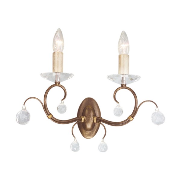 LUNETTA bronze patina LUN2-BRONZE Elstead