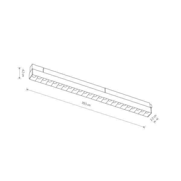 LVM FOCUS LED 15W white 3000K 11630 Nowodvorski