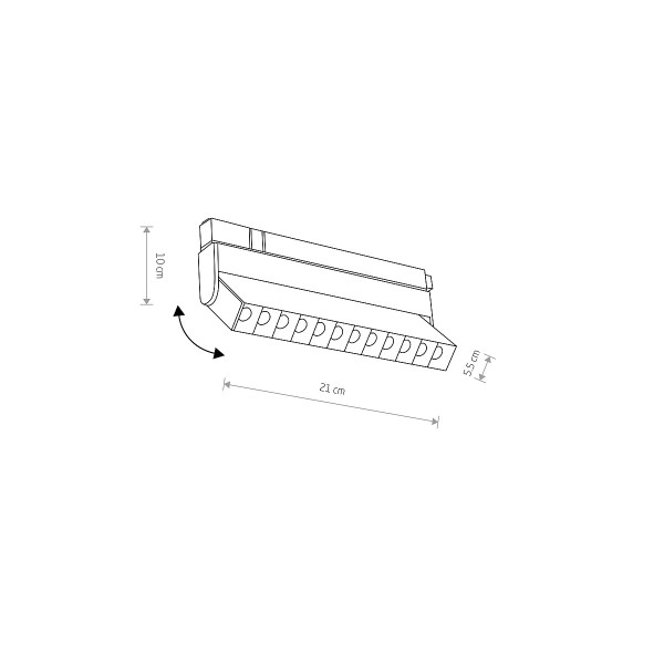 LVM FOCUS OUT LED 9W white 4000K 11635 Nowodvorski