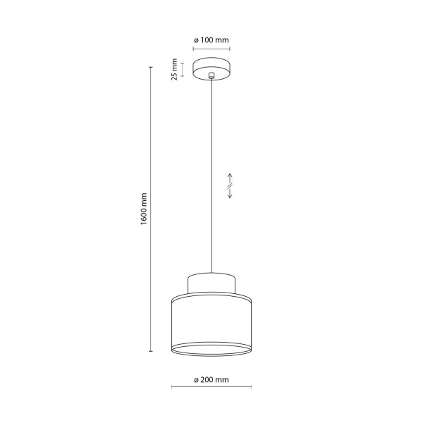 DUO JUTA brown 2785 TK Lighting