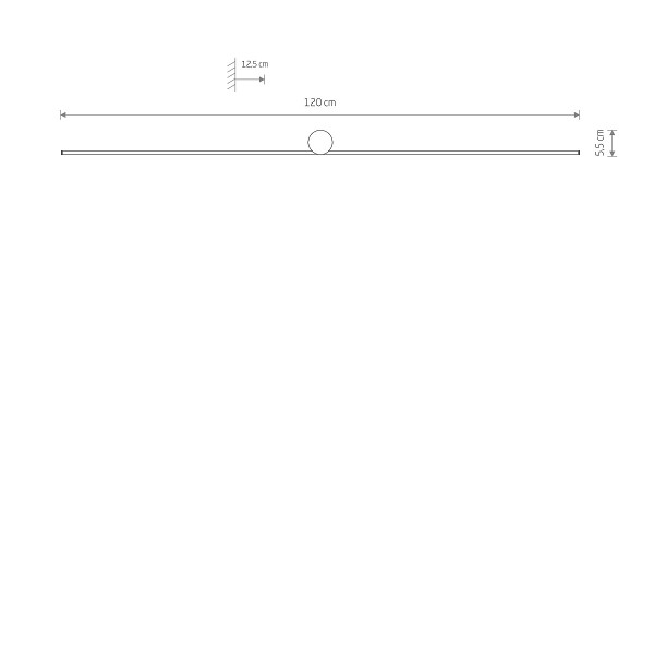 SPIN LED L white 3000K 11585 Nowodvorski