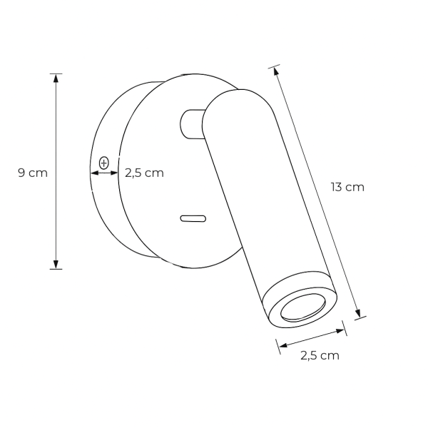CARDA white WL-64834-1-WH Italux