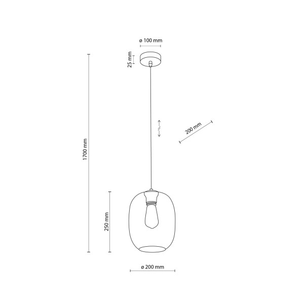 ELIO topaz 4338 TK Lighting