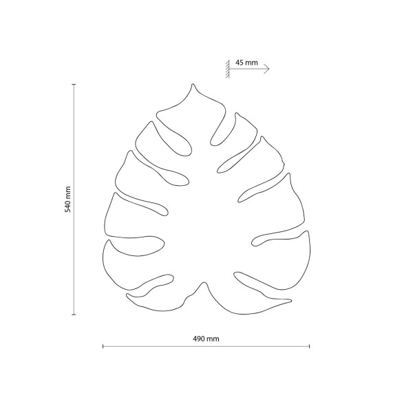 MONSTERA white XL 5915 TK Lighting