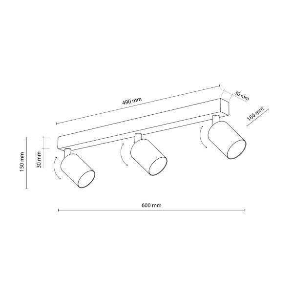 TOP gold III 5968 TK Lighting