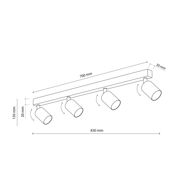 TOP black IV 6177 TK Lighting