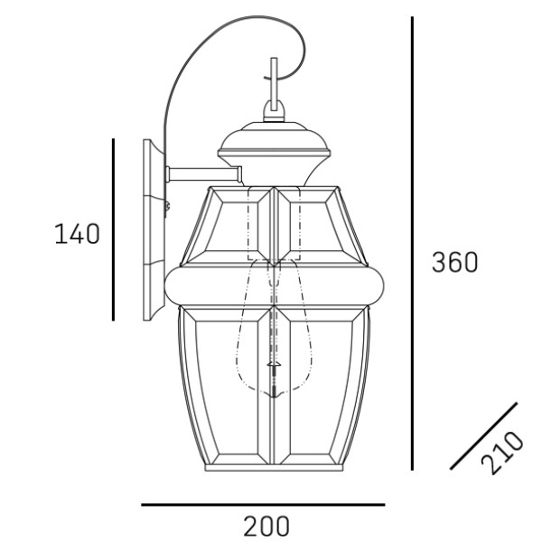 WHITLEY W01057AU Cosmo Light